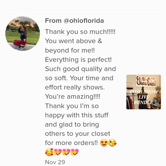 Meet your posher, ELEVATE CROCHET; handmade fashion and gifts made w/🩷🫶🏽 - Picture 15 of 16